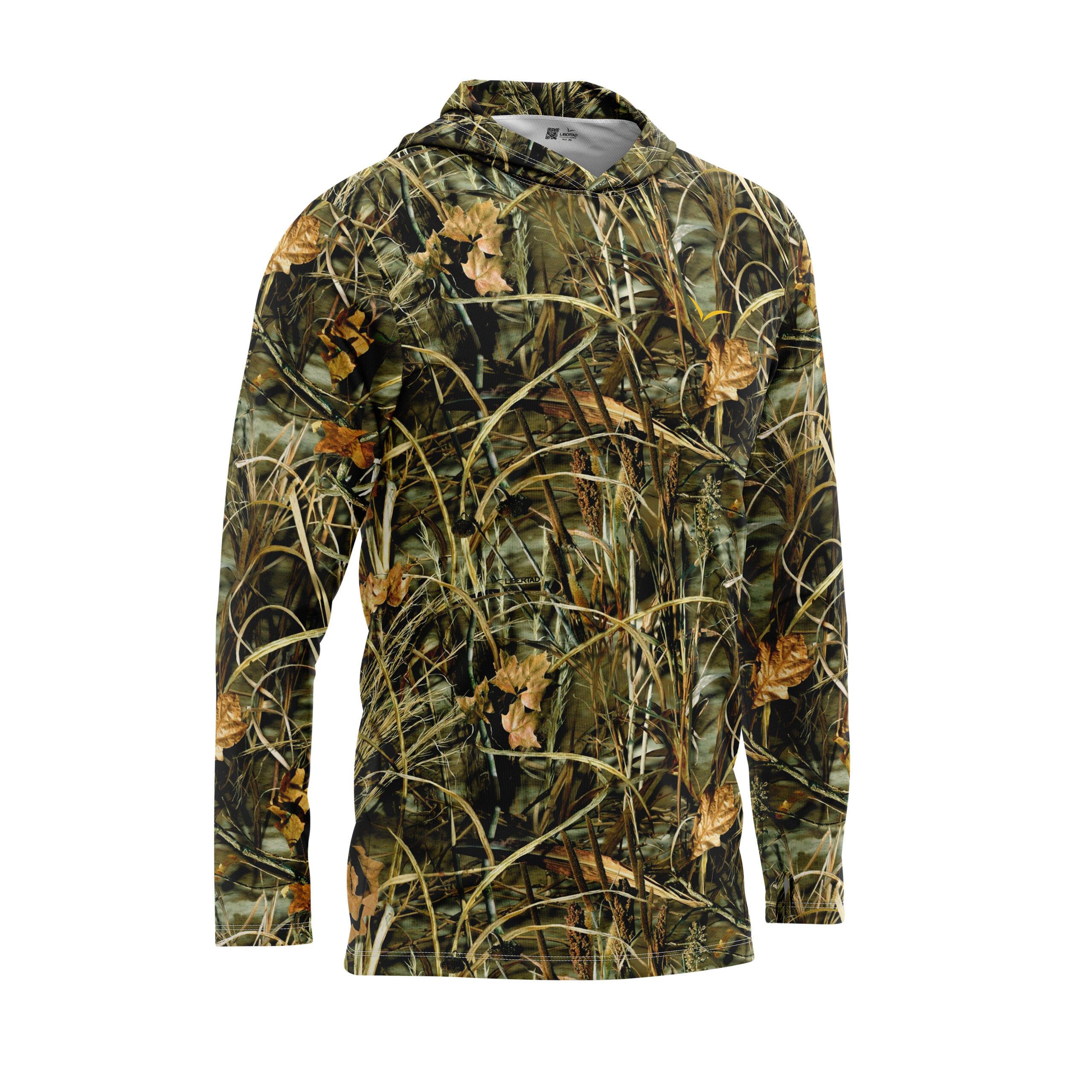 Remera con CAPUCHA Camu Junco