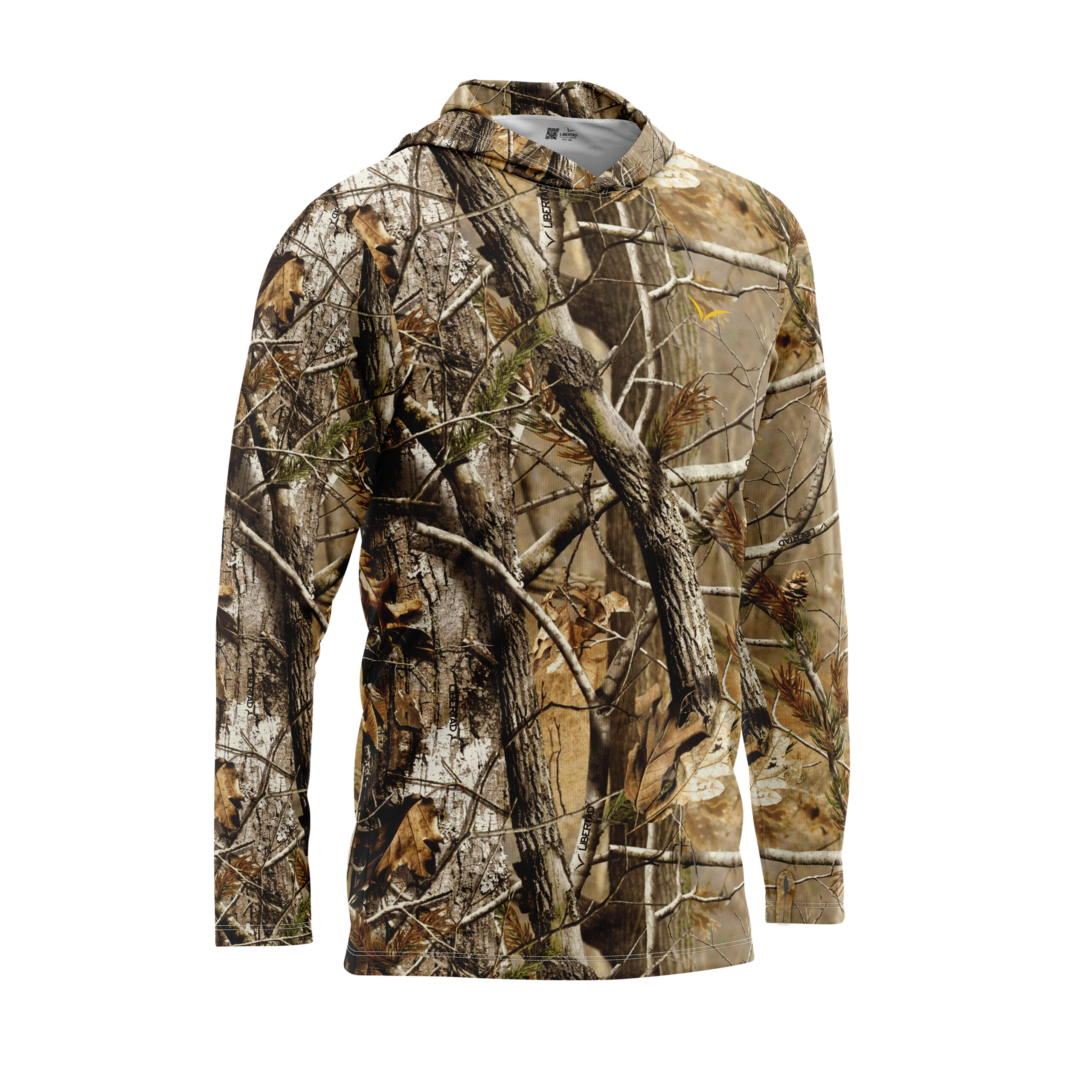 Remera con CAPUCHA Camu Seco