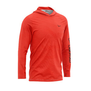 Remera con CAPUCHA Geranio